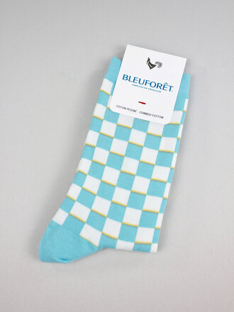 Bleuforet Checker Cotton Sock