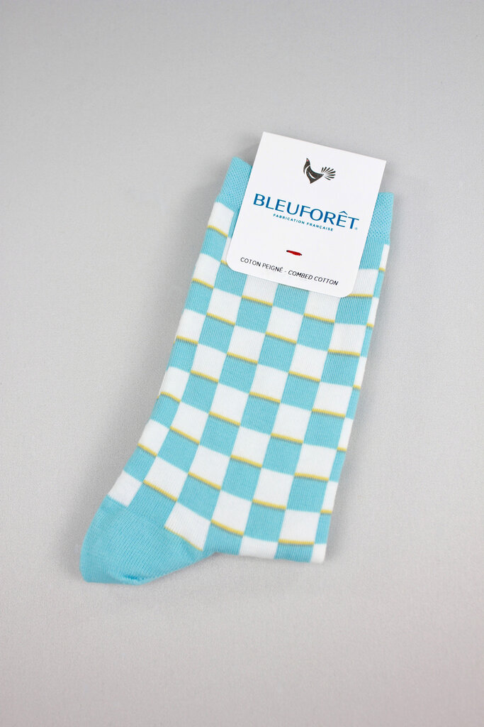 Bleuforet Checker Cotton Sock