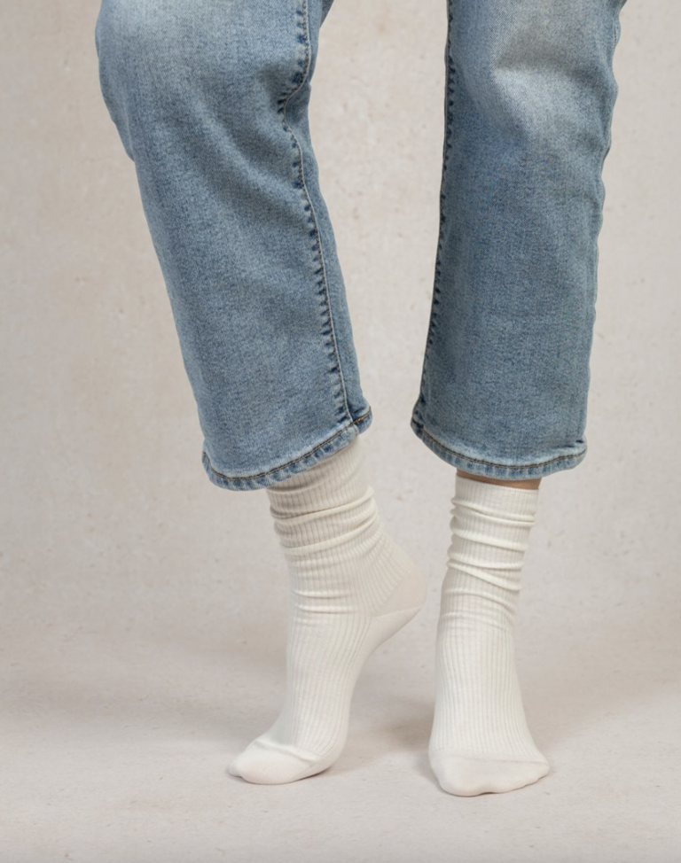 Bleuforet Ribbed Cotton Sock