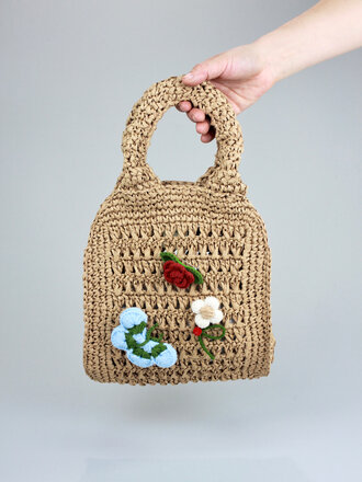 Hansel from Basel Santorini Crochet Handbag