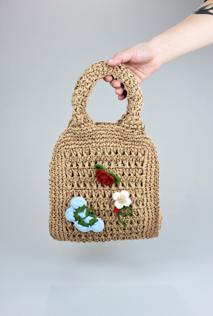 Hansel from Basel Santorini Crochet Handbag