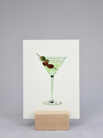 Artbaby & Co. Dirty Martini Art Print