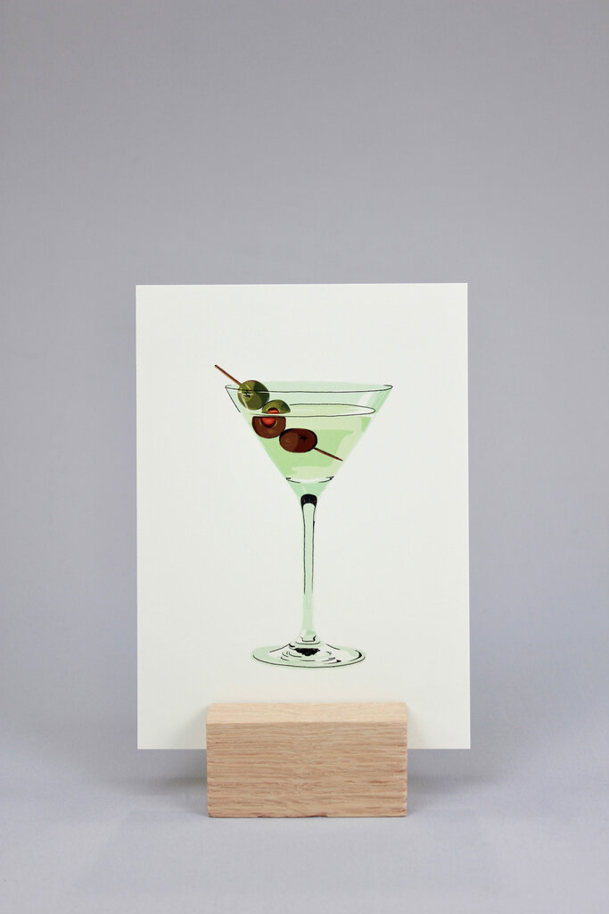 Artbaby & Co. Dirty Martini Art Print