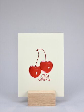Artbaby & Co. Ma Cherie Cherry Art Print