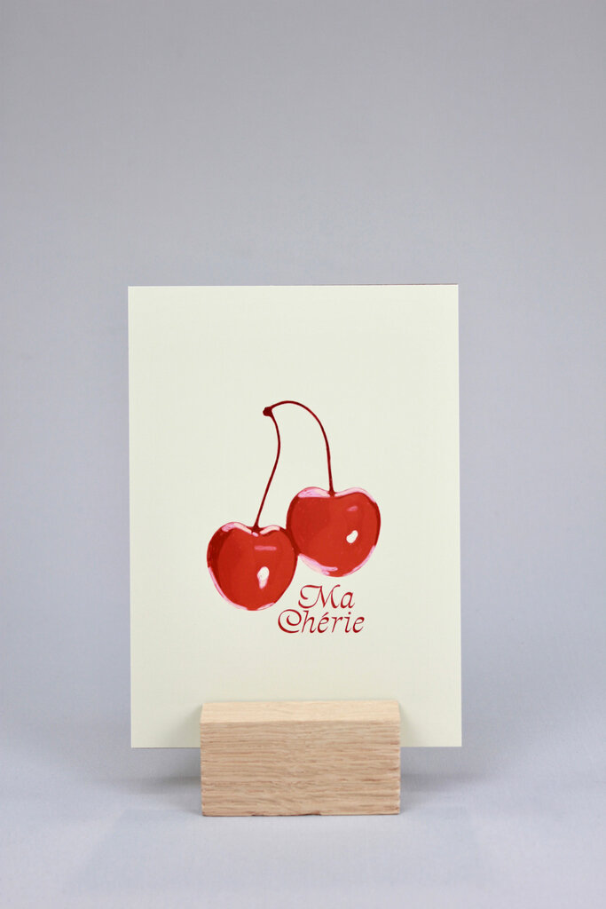 Artbaby & Co. Ma Cherie Cherry Art Print