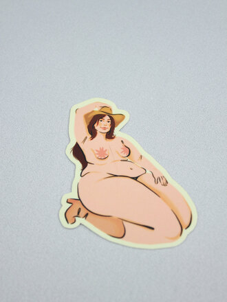 Artbaby & Co. Cowgirl Sticker