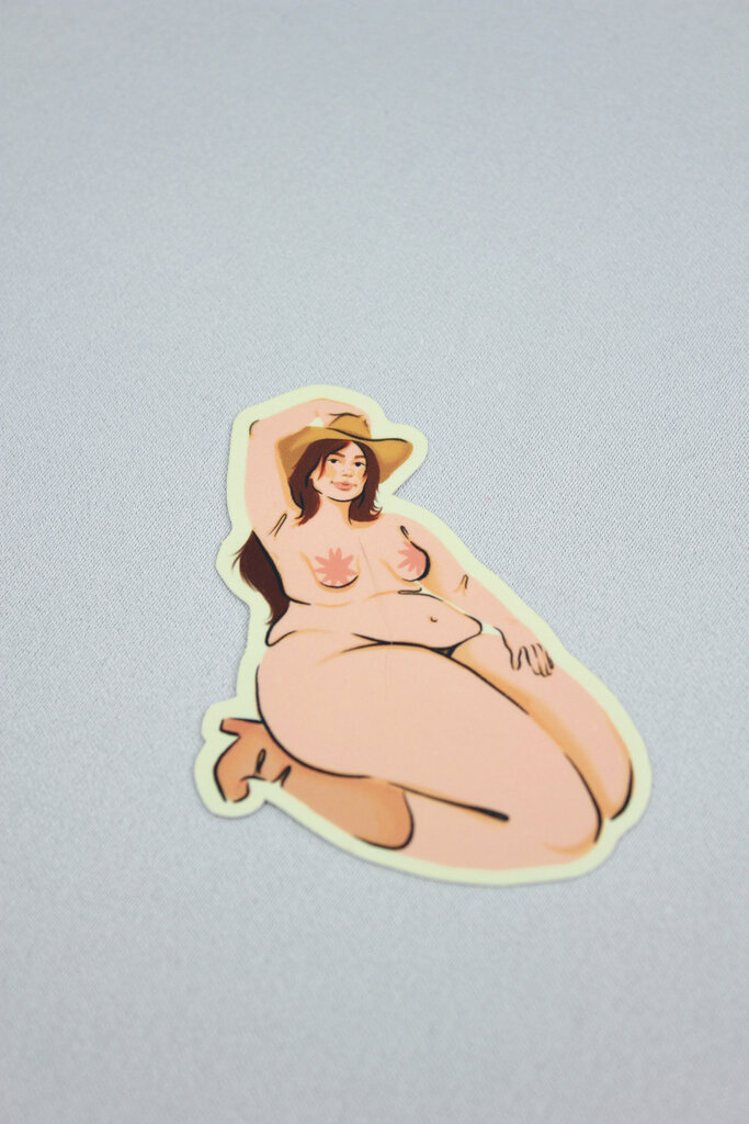 Artbaby & Co. Cowgirl Sticker