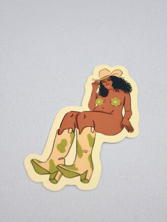 Artbaby & Co. Cowgirl Sticker