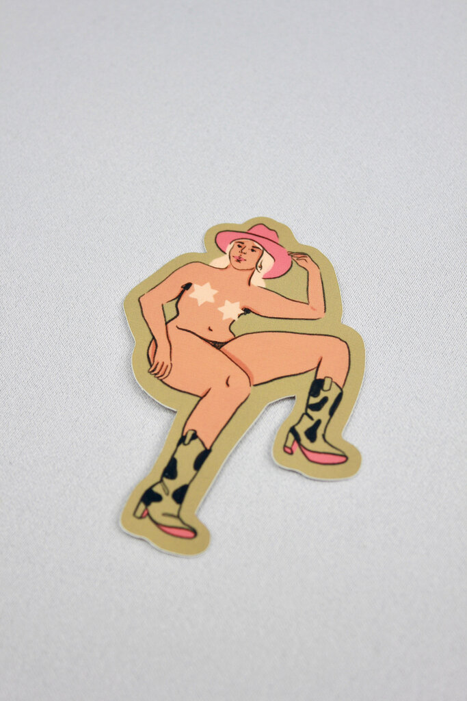 Artbaby & Co. Cowgirl Sticker