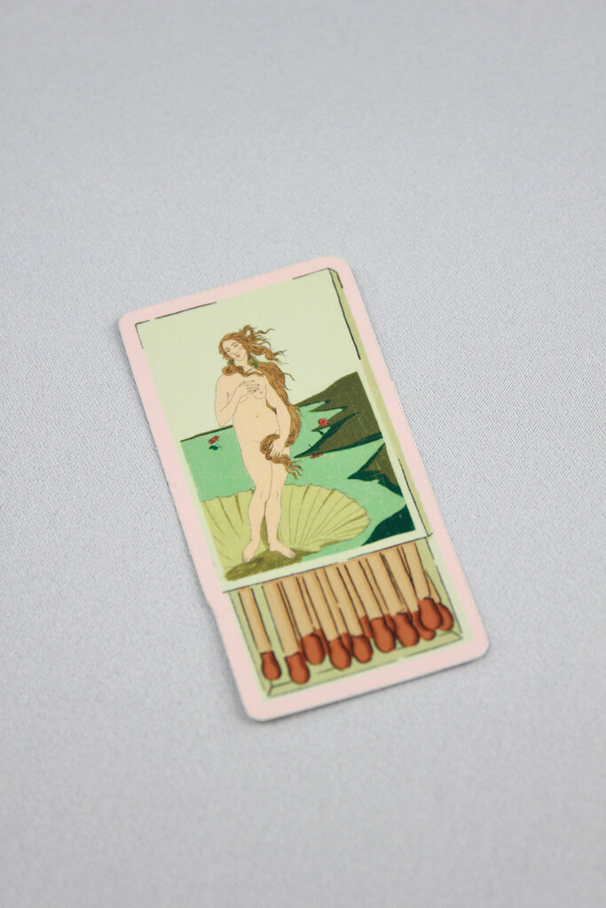 Artbaby & Co. Birth of Venus Matchbox Sticker