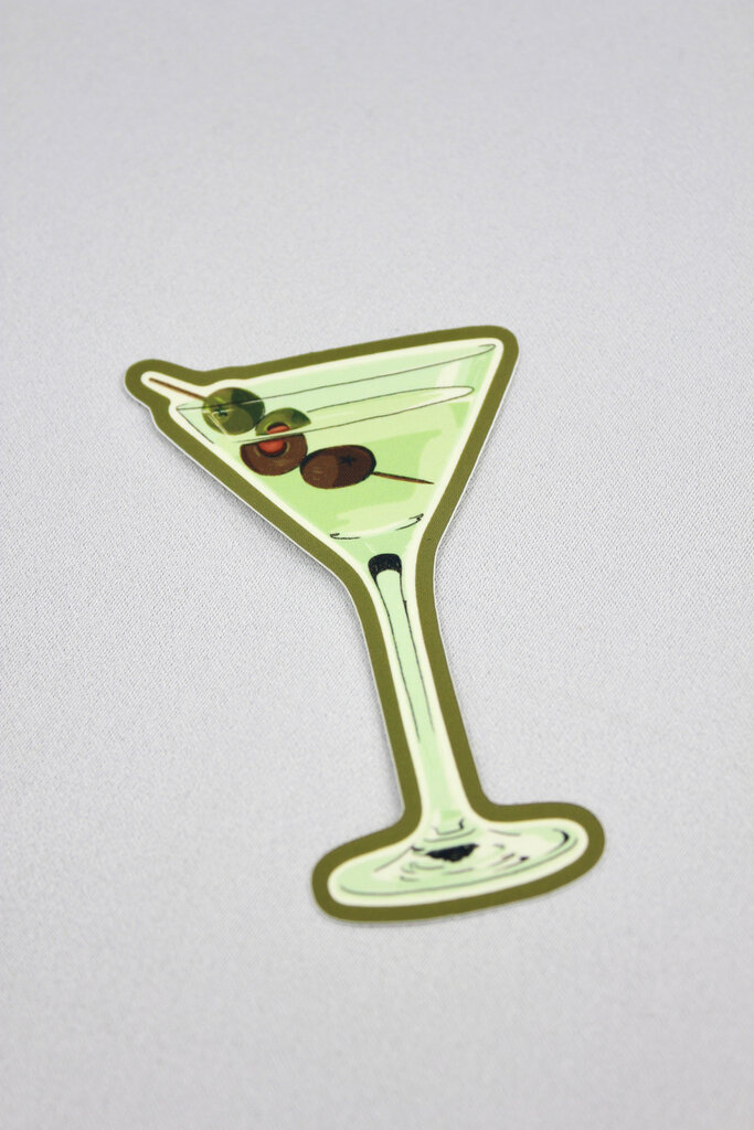 Artbaby & Co. Dirty Martini Sticker