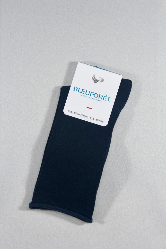 Bleuforet Solid Cotton Sock