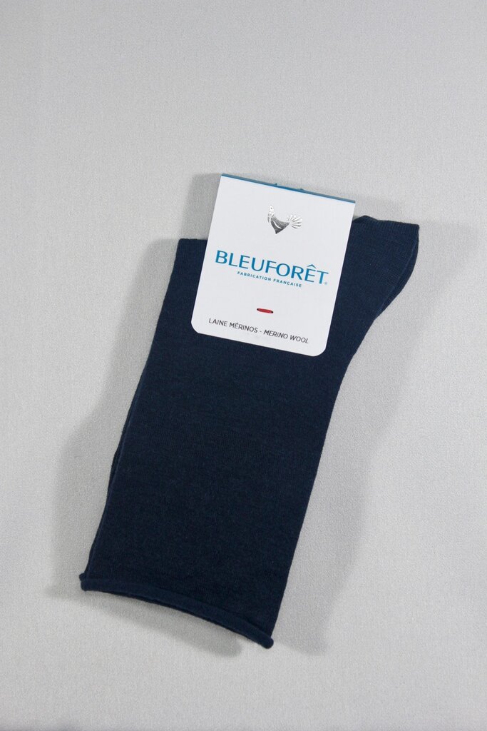 Bleuforet Fine Wool Solid Sock