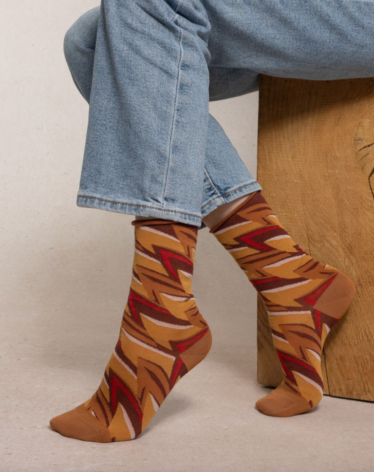 Bleuforet Feather Cotton Sock