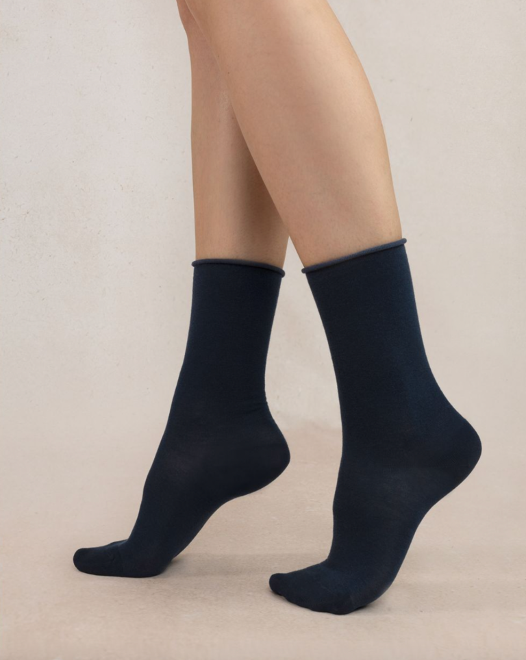 Bleuforet Solid Cotton Sock