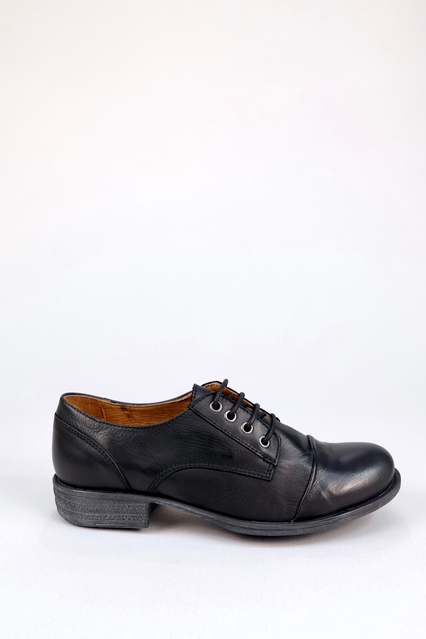 Miz Mooz - Loni Derby - Black - Footloose Shoes