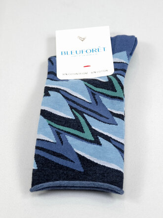 Bleuforet Feather Cotton Sock
