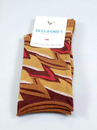 Bleuforet Feather Cotton Sock