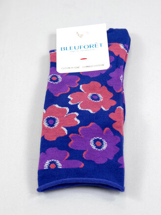 Bleuforet Petunias Cotton Sock