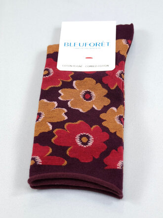 Bleuforet Petunias Cotton Sock
