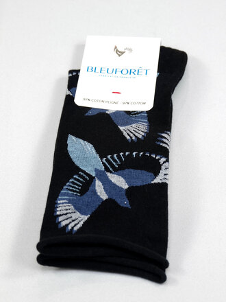 Bleuforet Bird Cotton Sock