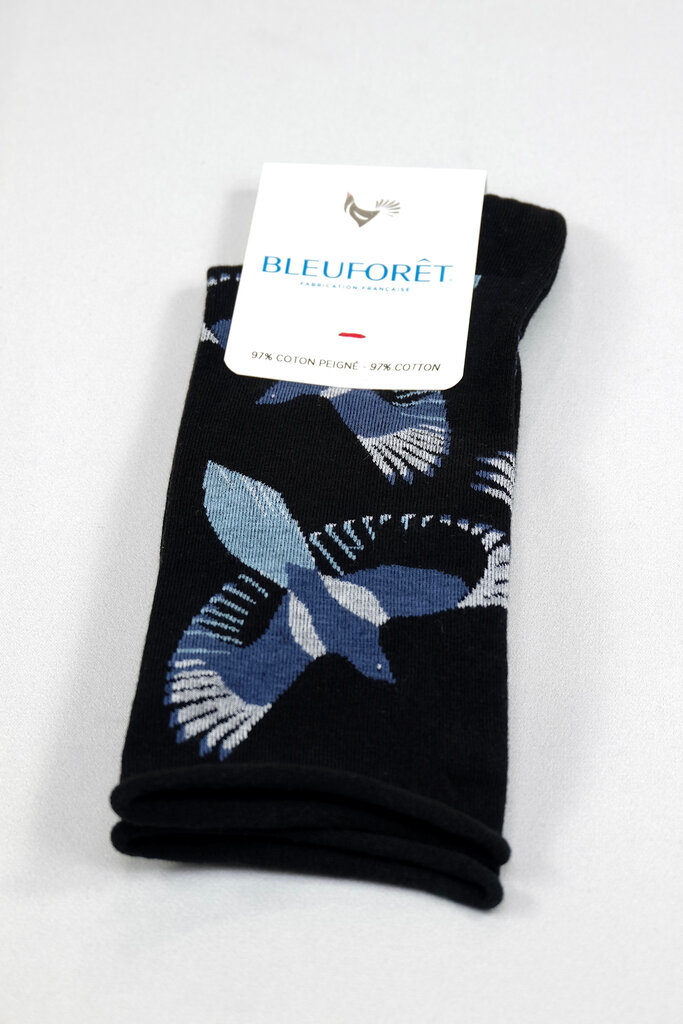 Bleuforet Bird Cotton Sock