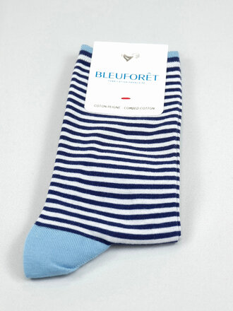 Bleuforet Stripe Cotton Sock