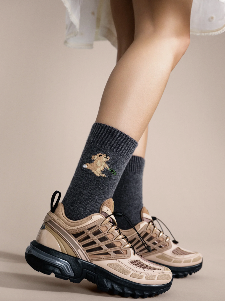 Hansel from Basel Hungry Bunny Cashmere Crew