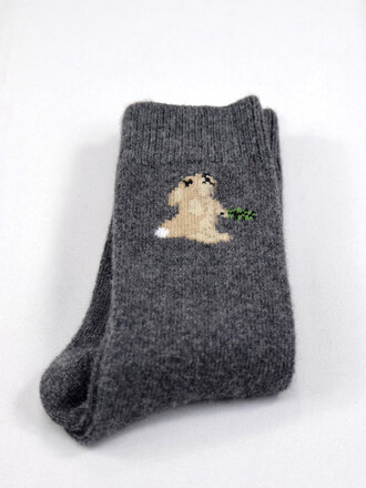 Hansel from Basel Hungry Bunny Cashmere Crew