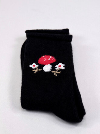 Hansel from Basel Toadstool Cashmere Crew