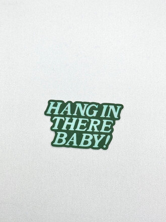 Artbaby & Co. Hang In There Baby Sticker
