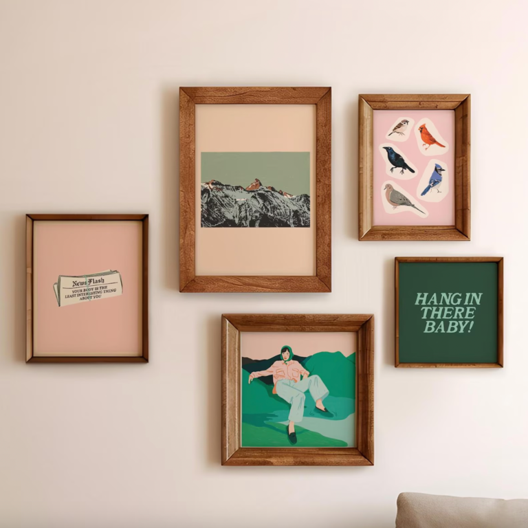 Artbaby & Co. Mountains Art Print