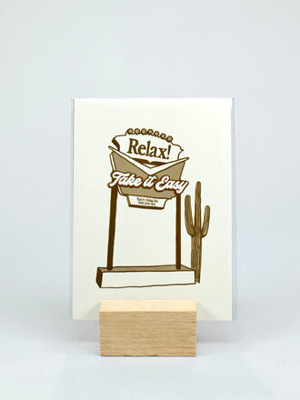 Artbaby & Co. Vintage Western Motel Art Print