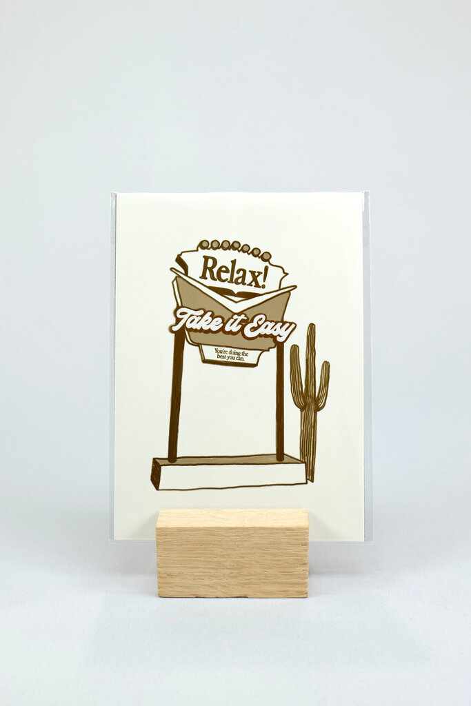 Artbaby & Co. Vintage Western Motel Art Print