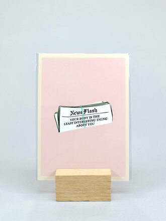 Artbaby & Co. Newsflash Body Neutrality Art Print