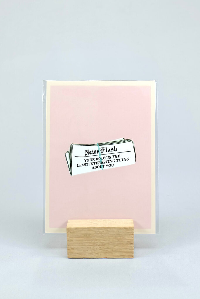 Artbaby & Co. Newsflash Body Neutrality Art Print