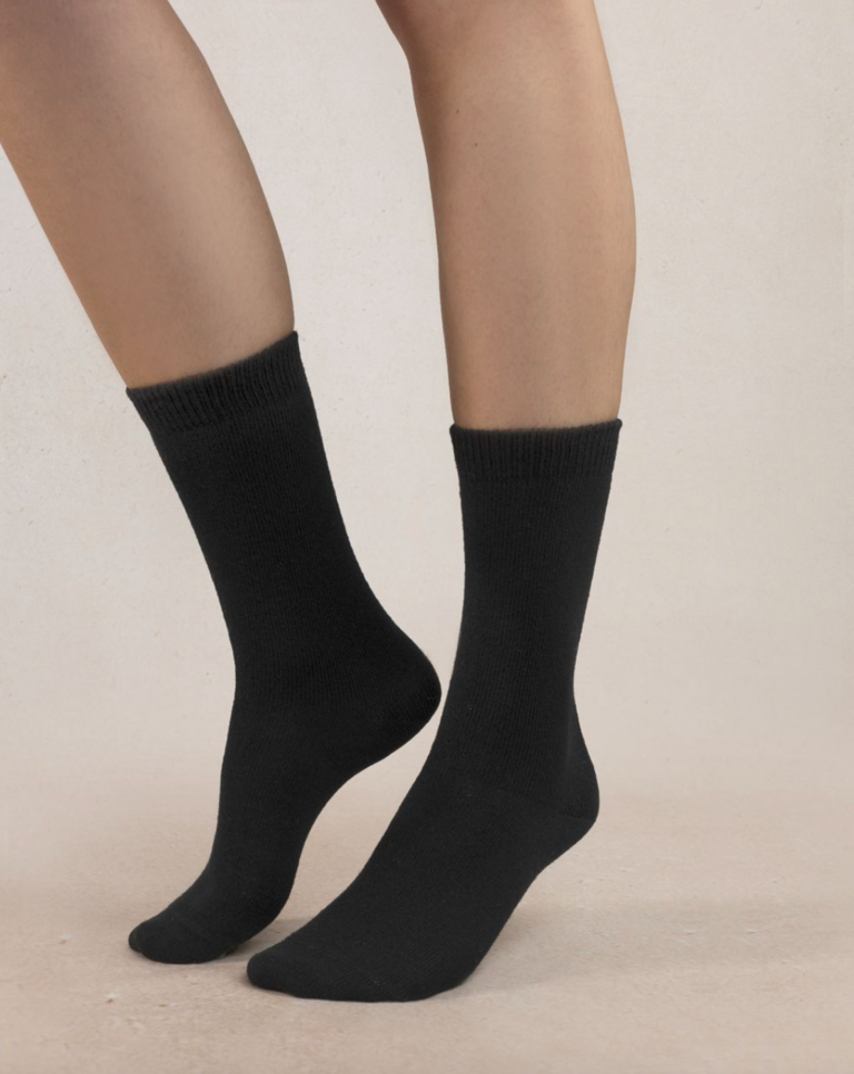 Bleuforet Solid Cashmere Sock
