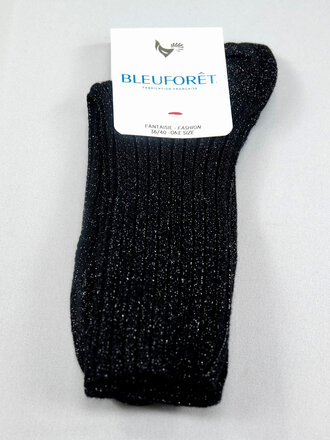 Bleuforet Ribbed Lurex Sock