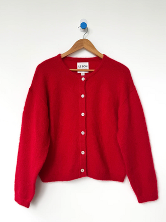 Le Bon Shoppe Leila Mohair Cardigan