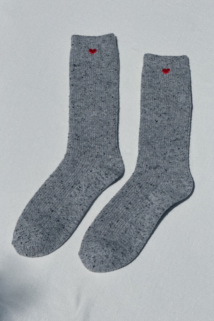 Le Bon Shoppe Embroidered Snow Socks