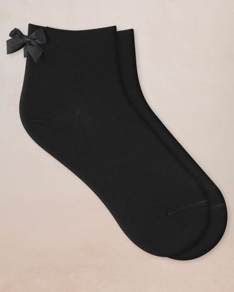 Bleuforet Little Bow Ankle Socks