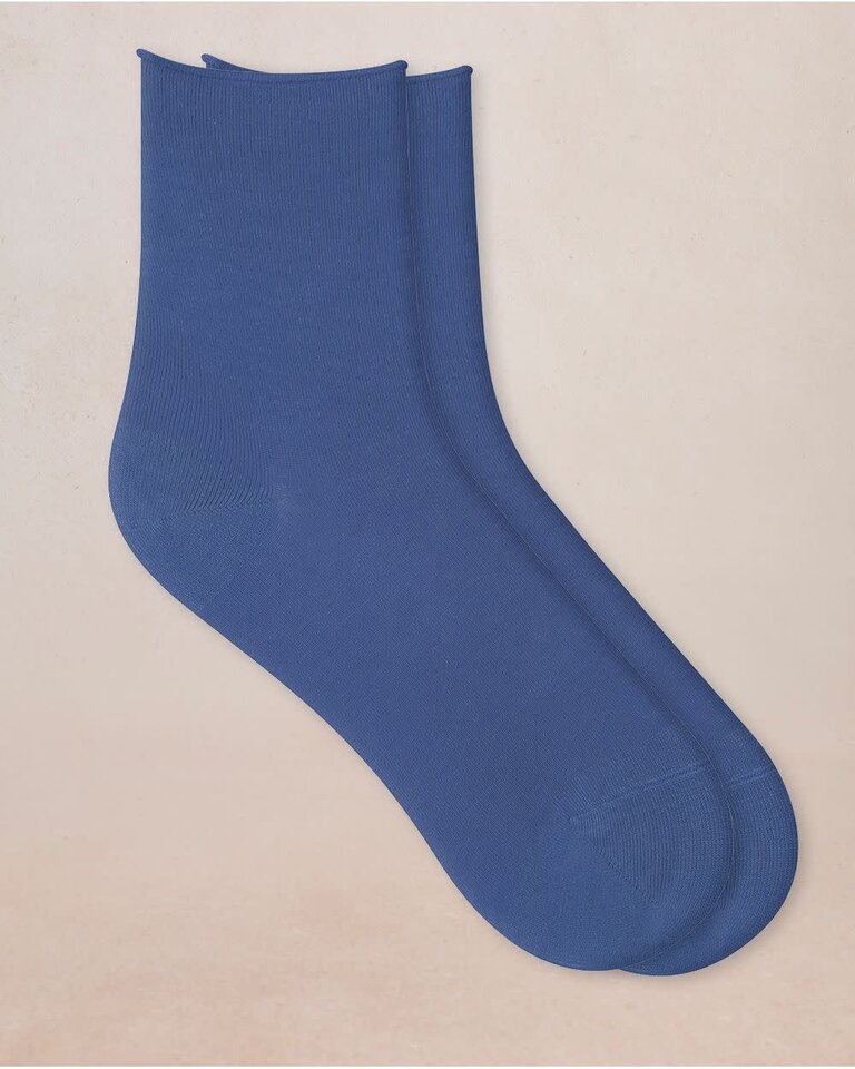 Bleuforet Solid Cotton Ankle Socks