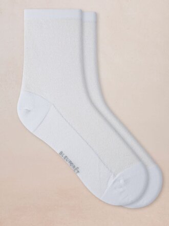 Bleuforet Transparent Glitter Pattern Ankle Socks
