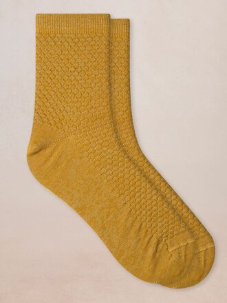Bleuforet Honeycomb Pattern Ankle Socks