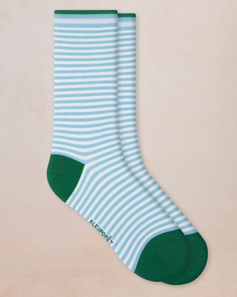 Bleuforet Stripe Cotton Sock