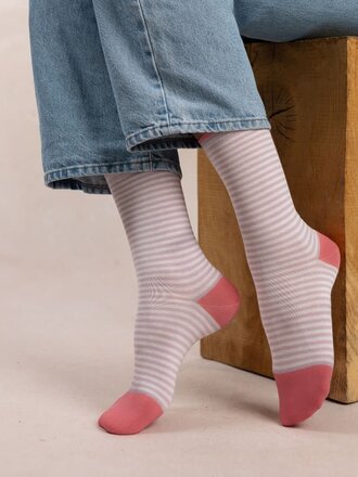 Bleuforet Stripe Cotton Sock