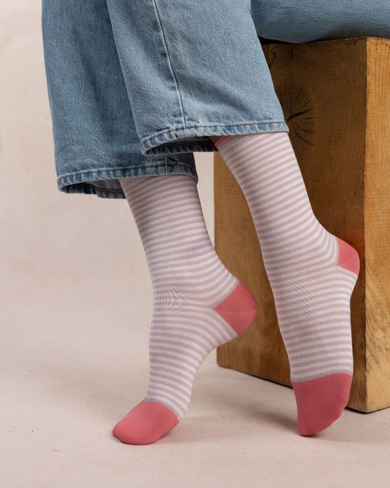 Bleuforet Stripe Cotton Sock
