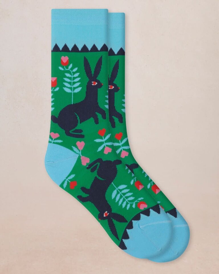 Bleuforet Rabbit Pattern Socks