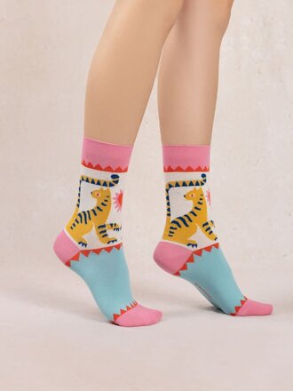Bleuforet Tiger Pattern Socks