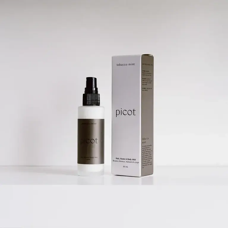 Picot Tobacco Mint Hair, Home & Body Mist
